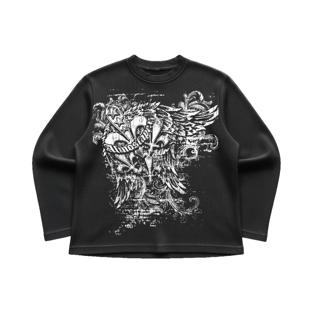 Monarch Waffle knit Tee