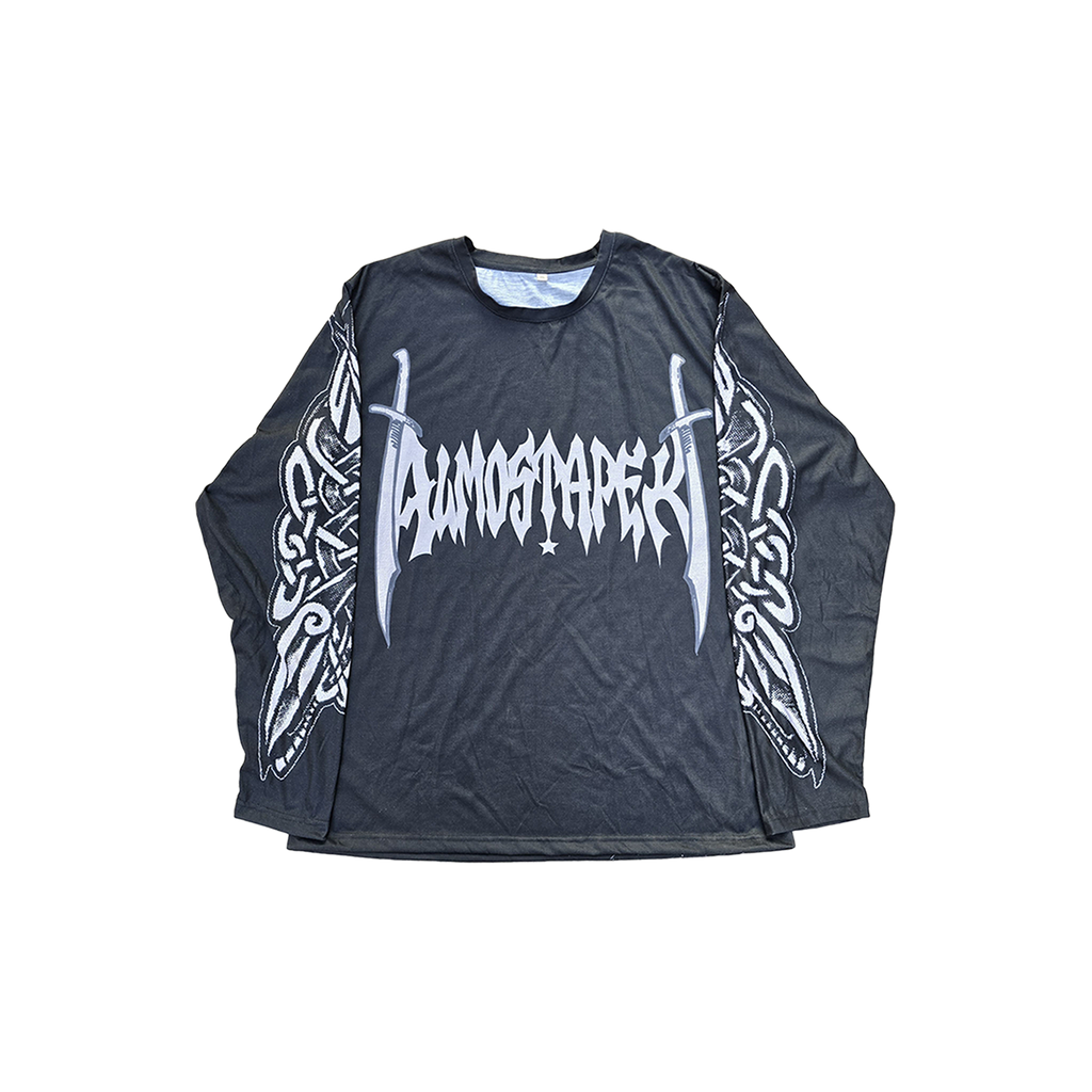 Long sleeve grunge tee